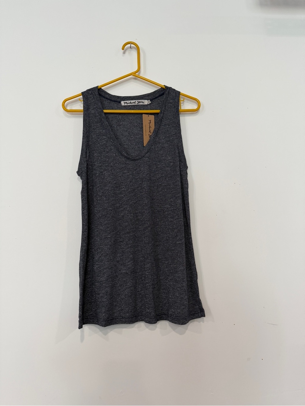 Michael Stars Brooklyn Jersey Heather Nocturnal Scoop Tank